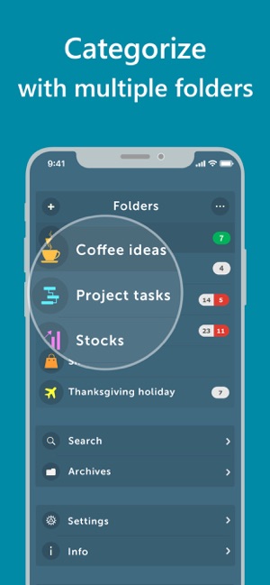 Orderly - Simple to-do lists Screenshot
