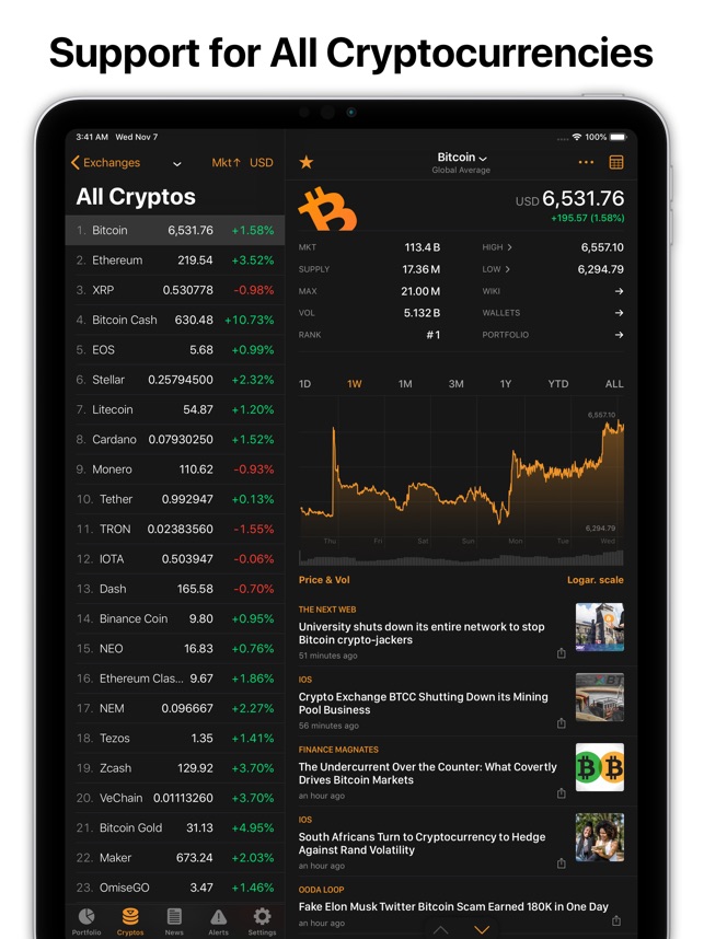 Crypto Pro Screenshot