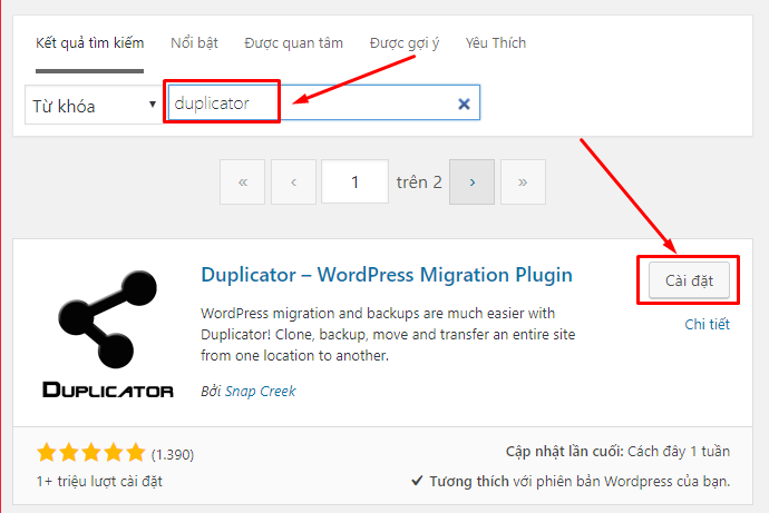 chuyen-hosting-wordpress-de-dang-voi-plugin-duplicator